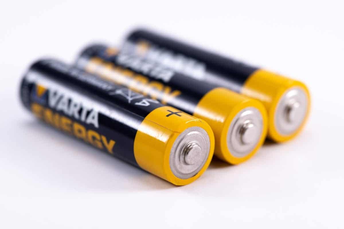 batteries usagées